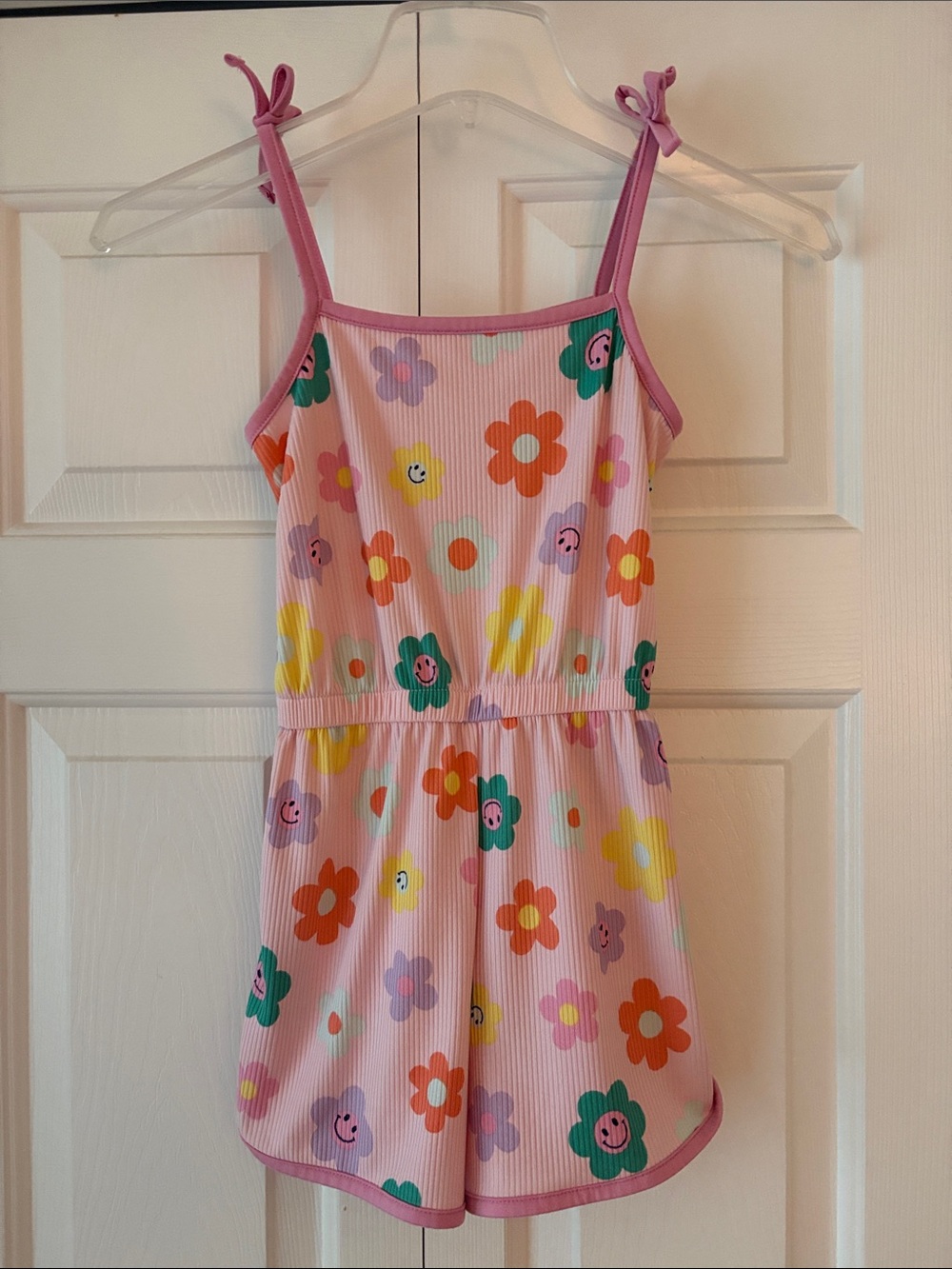 Girls boho/retro romper